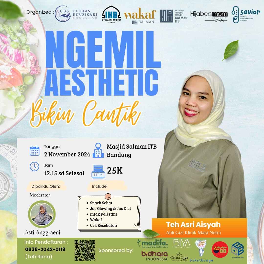 Talkshow “Ngemil Aesthetic, Bikin Cantik”: Acara Seru yang Gabungkan Ngemil Sehat dan Berbagi Kebaikan