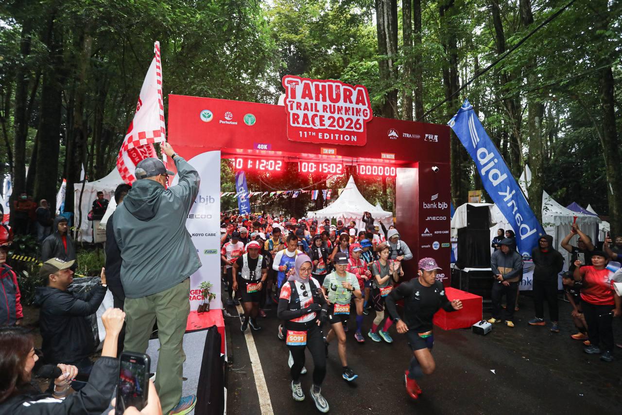Tahura Trail Run Race 2026 Digelar di Bandung: Olahraga, Wisata, dan Konservasi Alam