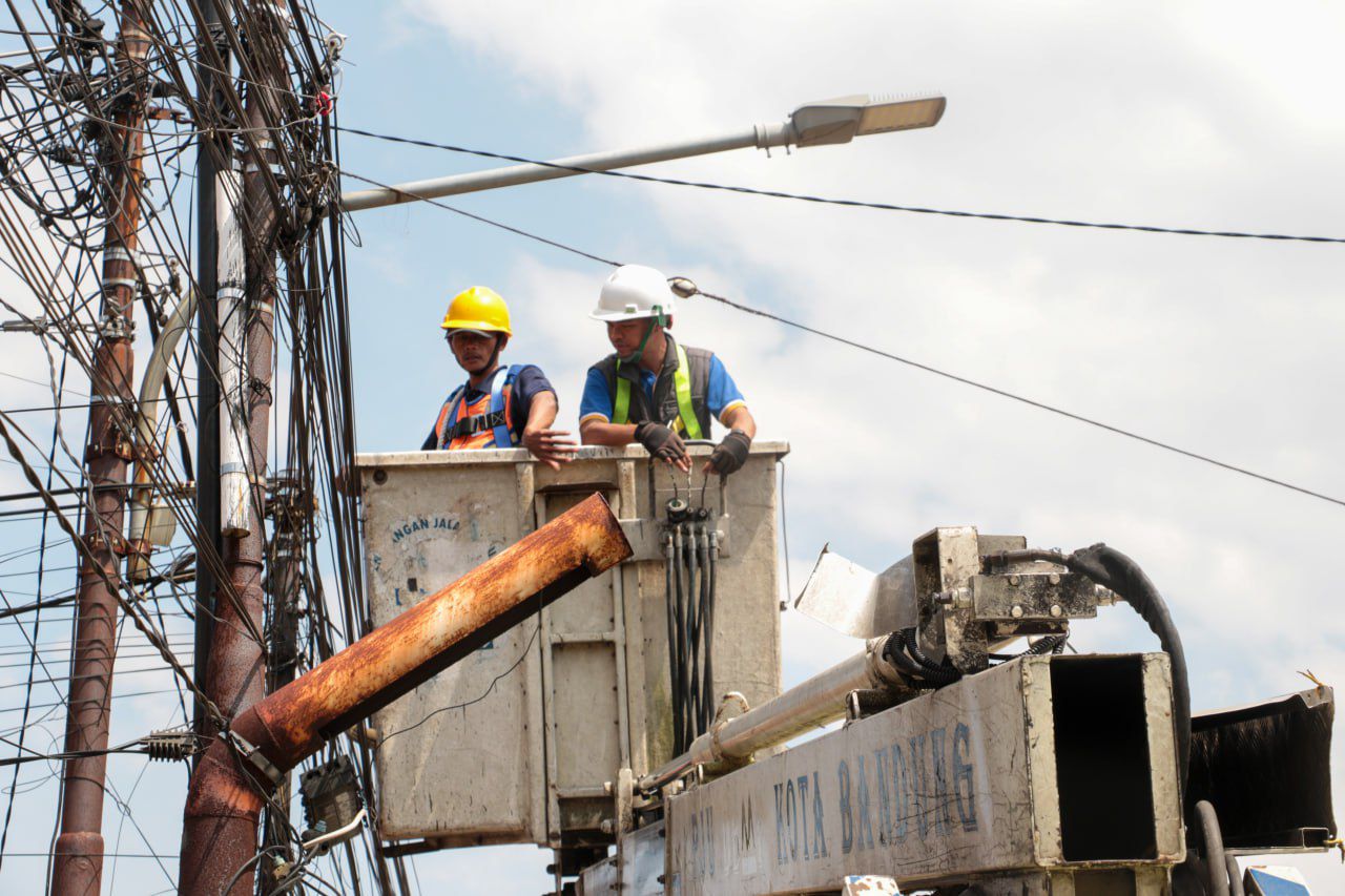 Program Beautifikasi Lampu Jalan, Wajah Bandung Siap Lebih Estetik di 2026