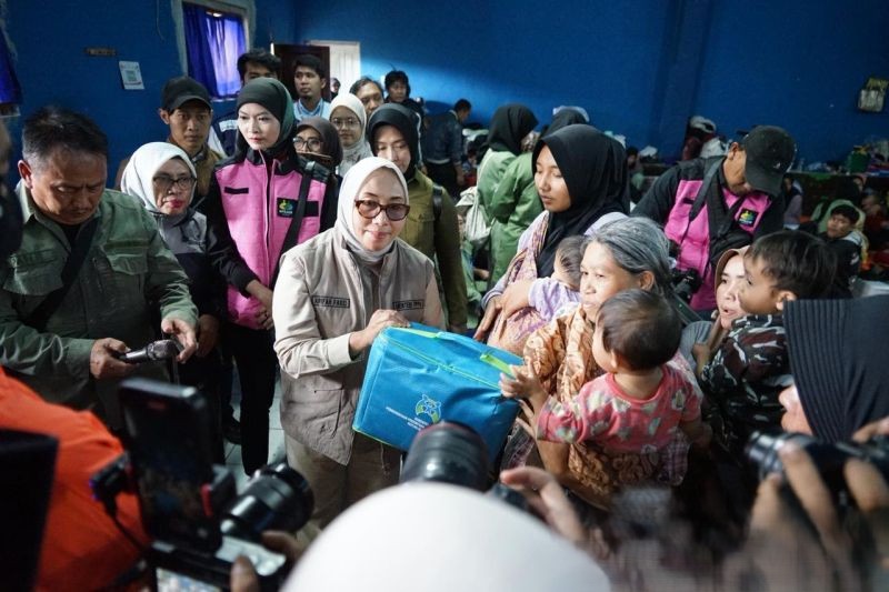 Menteri PPPA Tekankan Pentingnya Trauma Healing bagi Korban Longsor