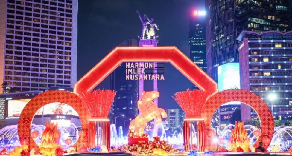 Harmoni Imlek Nusantara 2026, Budaya Tionghoa dan Betawi Berpadu di Bundaran HI