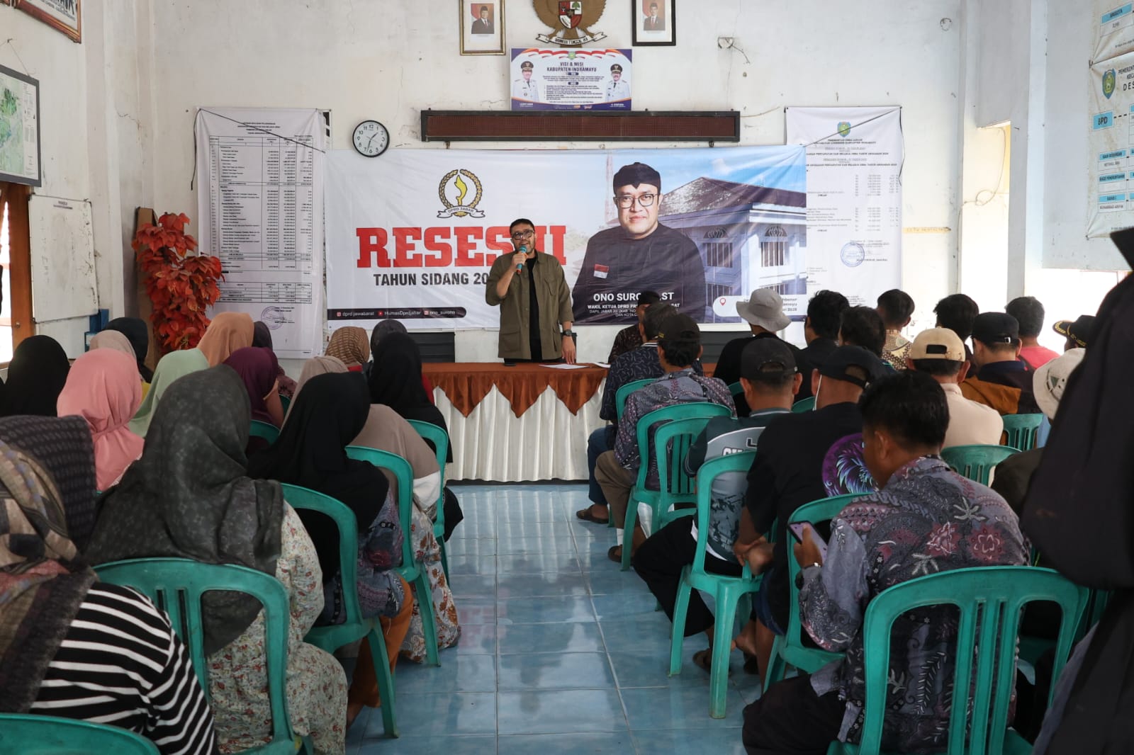 Reses di Lohbener Indramayu, Wakil Ketua DPRD Jabar Soroti Masalah Irigasi yang Bikin Petani Terancam Gagal Panen