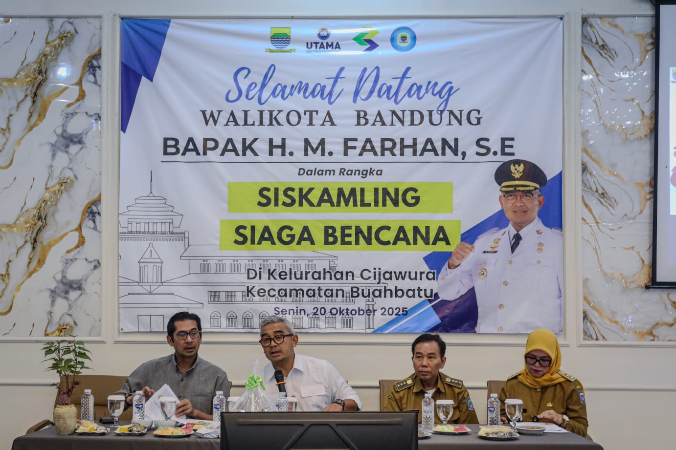 Hadapi Cuaca Ekstrem, Wali Kota Bandung Aktifkan Lagi Program Siskamling Siaga Bencana