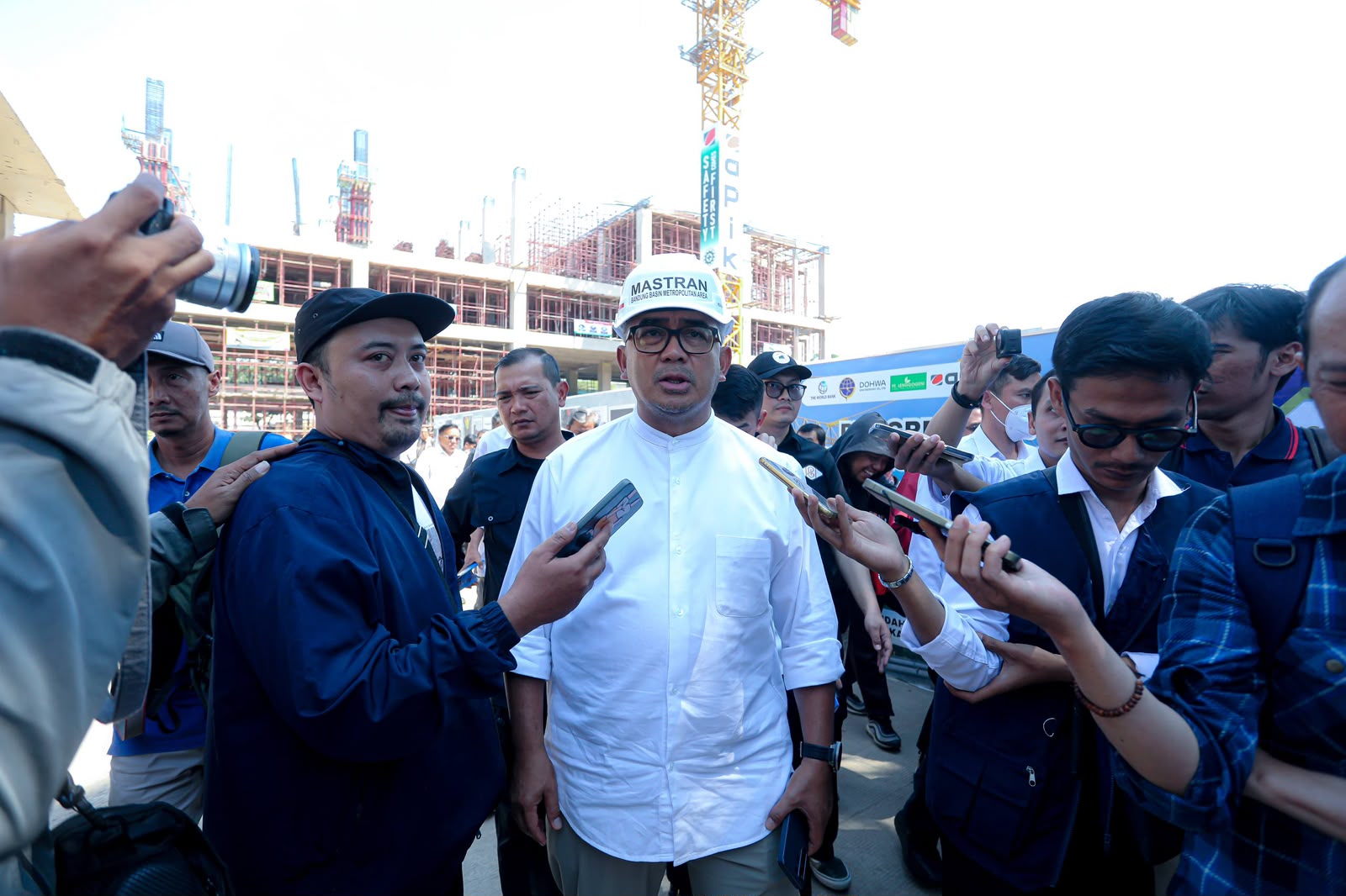 Groundbreaking BRT Bandung Raya, Farhan Pastikan Dukungan Penuh