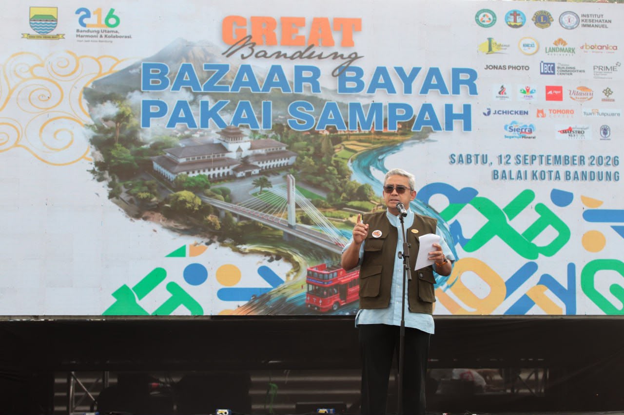Great Bandung Ubah Sampah Jadi Voucher Cek Kesehatan, Wali Kota Bandung: Penanganan Sampah Harus Bersama