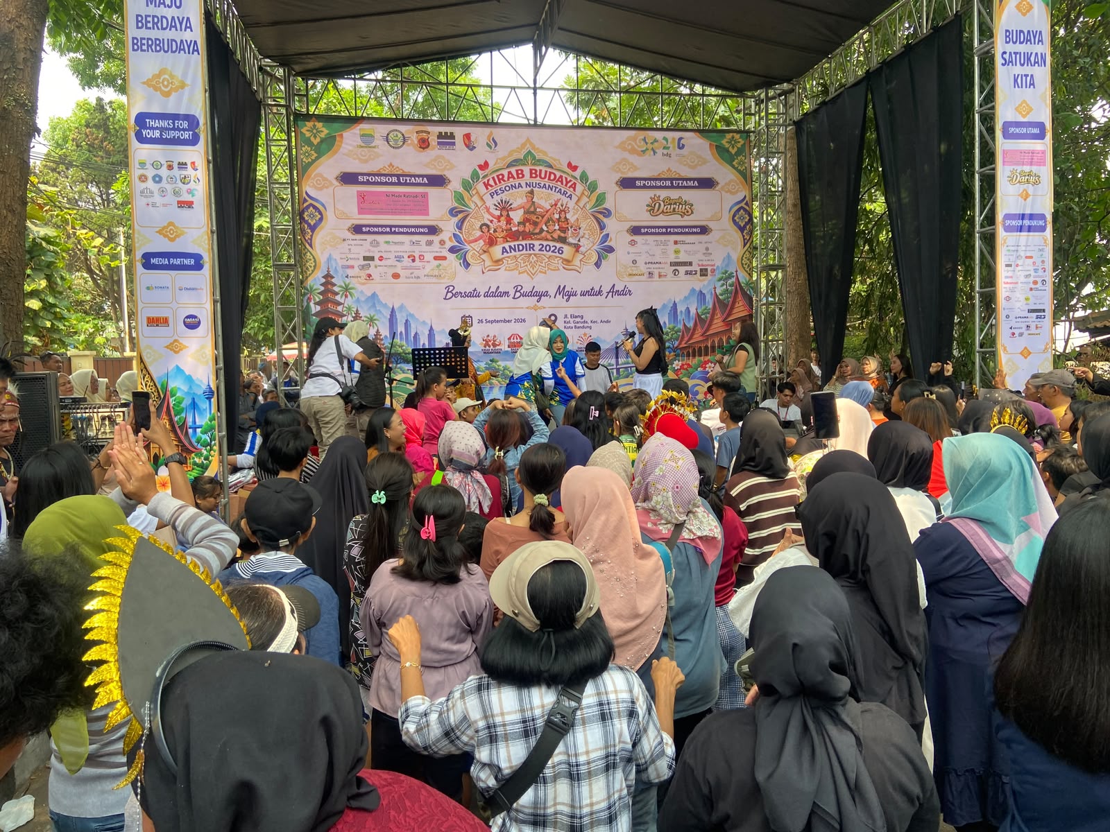 Kirab Budaya Pesona Nusantara, Andir Bawa Indonesia ke Tengah Kota Bandung