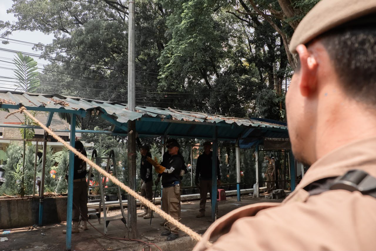 40 Lapak PKL dan Bangunan Liar di Jalan Hasanudin-Surya Kencana Bandung Ditertibkan, Satpol PP Siapkan Alat Berat